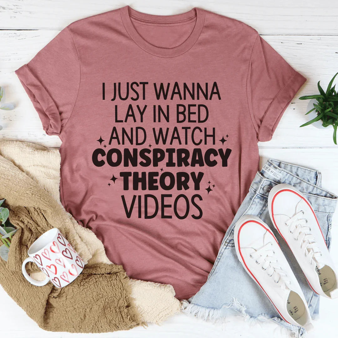 I Just Wanna Lay In Bed Tee - WonderingCloth