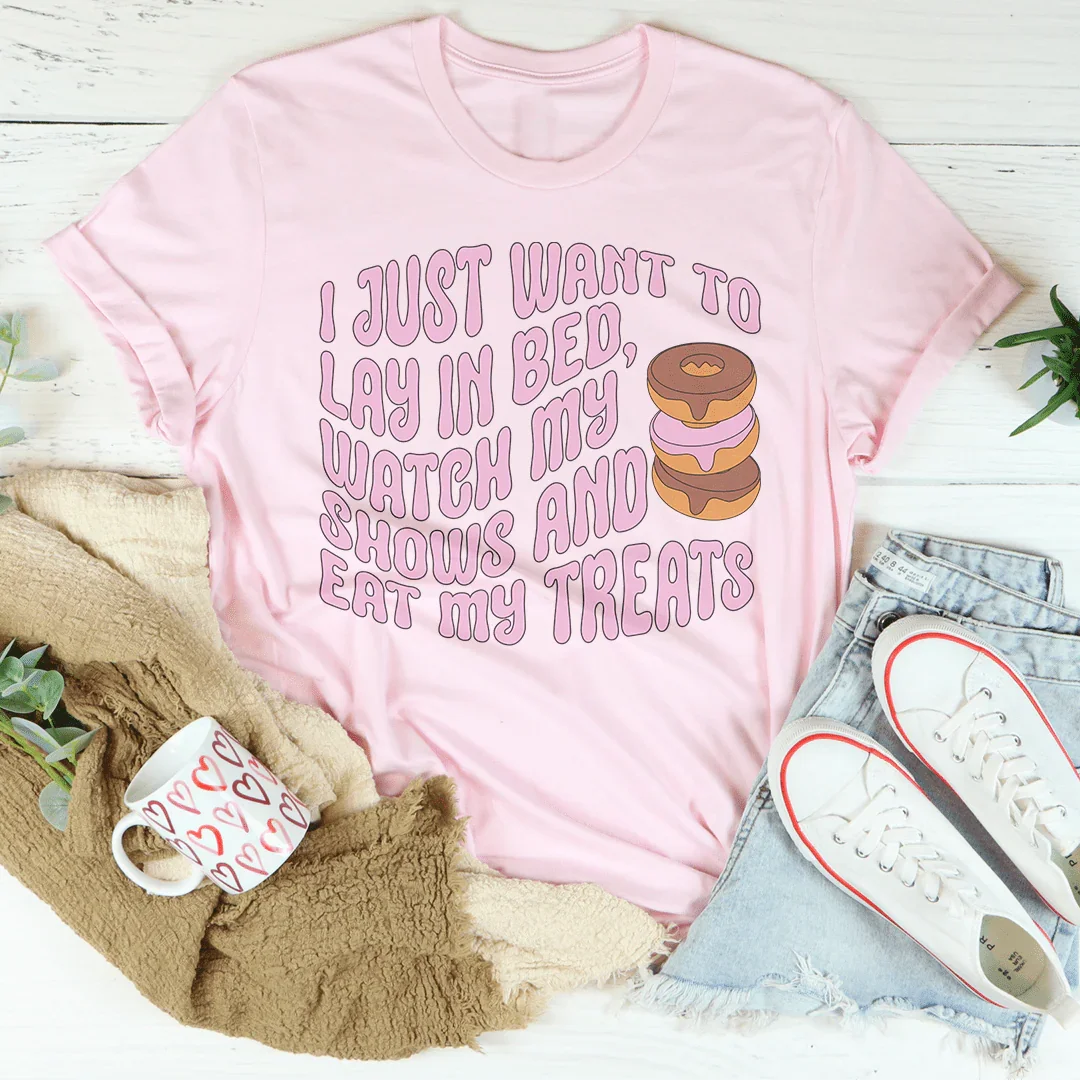 I Just Want To Lay In Bed Tee - WonderingCloth