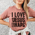 I Love Jesus & Naps Tee - WonderingCloth