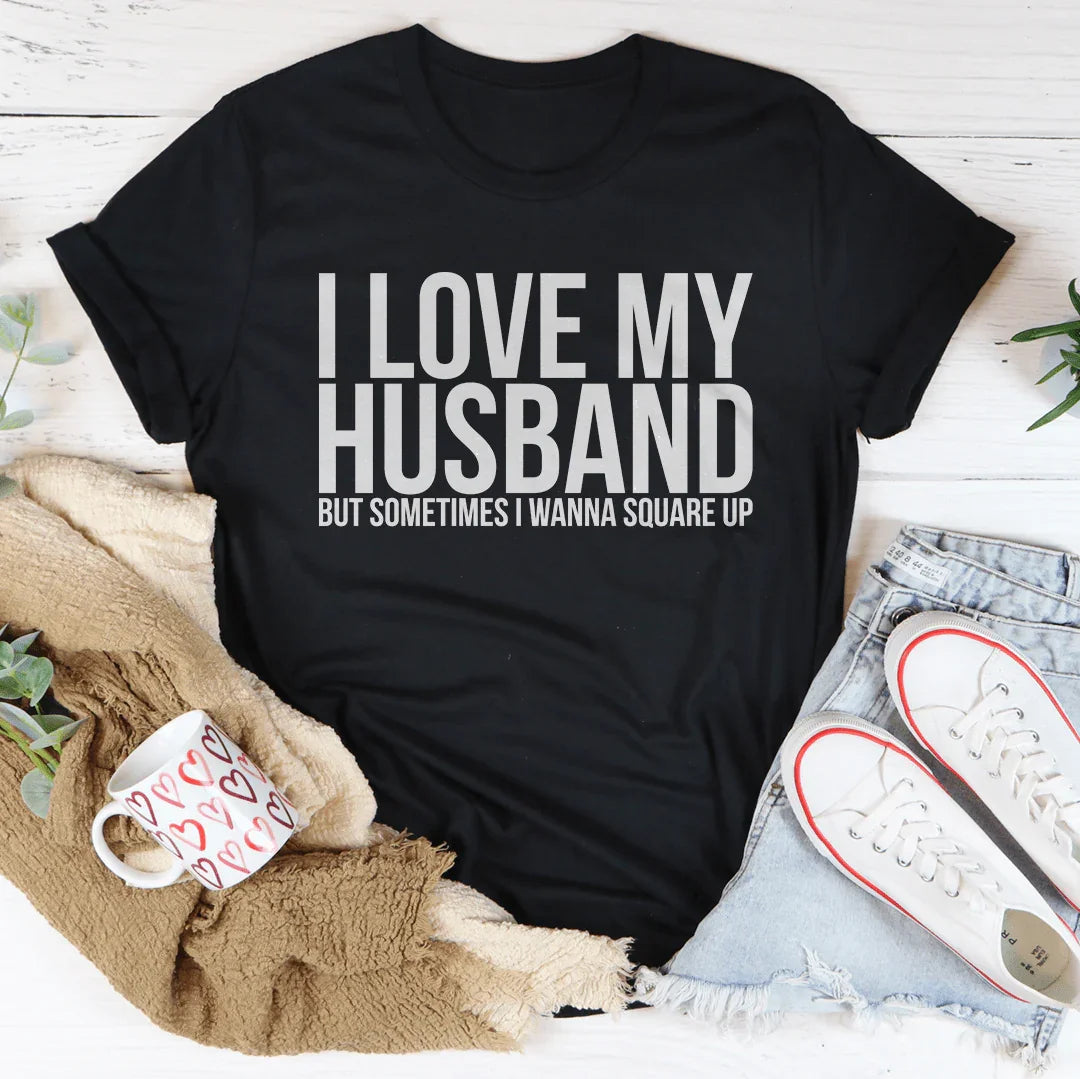 I Love My Husband Tee - WonderingCloth