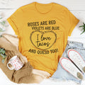 I Love Tacos Tee - WonderingCloth