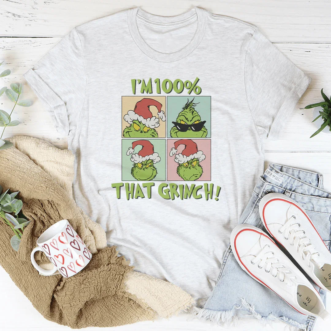 I'm 100% That Grinch Tee - WonderingCloth