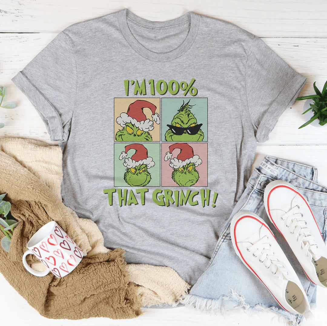 I'm 100% That Grinch Tee - WonderingCloth