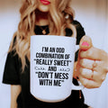 I'm An Odd Combination Ceramic Mug 15 oz - WonderingCloth
