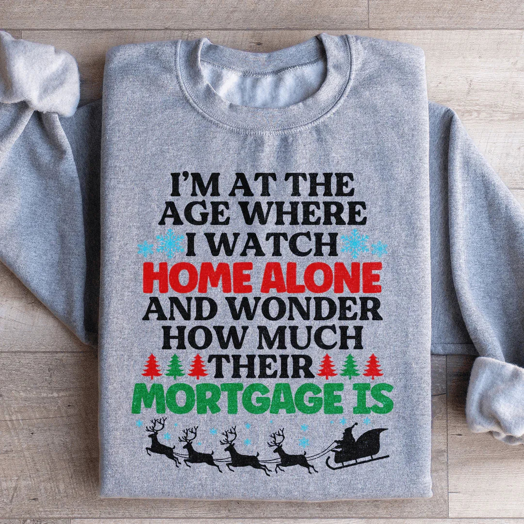 I'm At The Age Christmas Sweatshirt - WonderingCloth