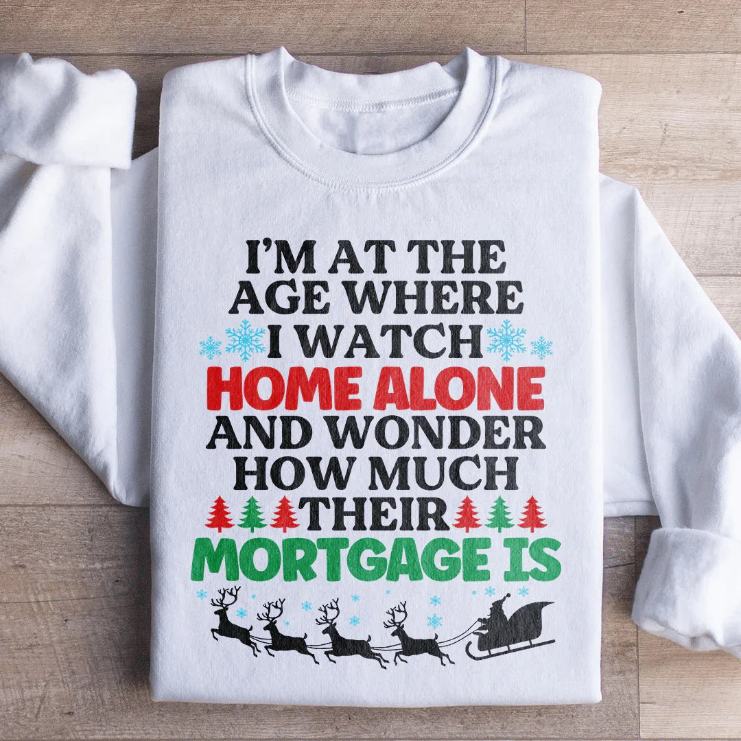 I'm At The Age Christmas Sweatshirt - WonderingCloth