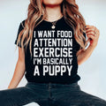 I'm Basically A Puppy Tee - WonderingCloth