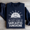 I'm Just A Ray Of Sarcastic Sunshine Sweatshirt - WonderingCloth