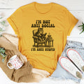 I'm Not Anti Social I'm Anti Stupid Tee - WonderingCloth