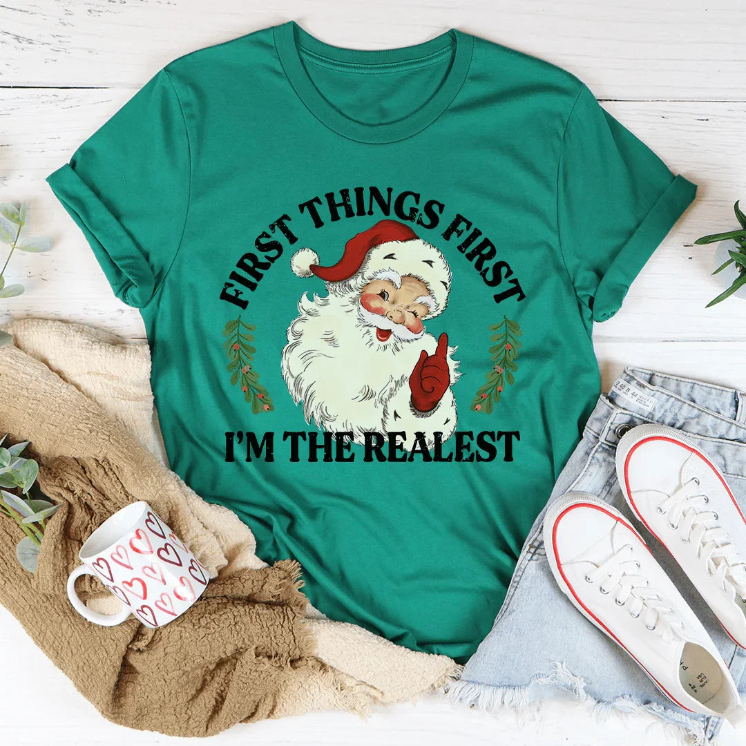 I'm The Realest Santa Tee - WonderingCloth