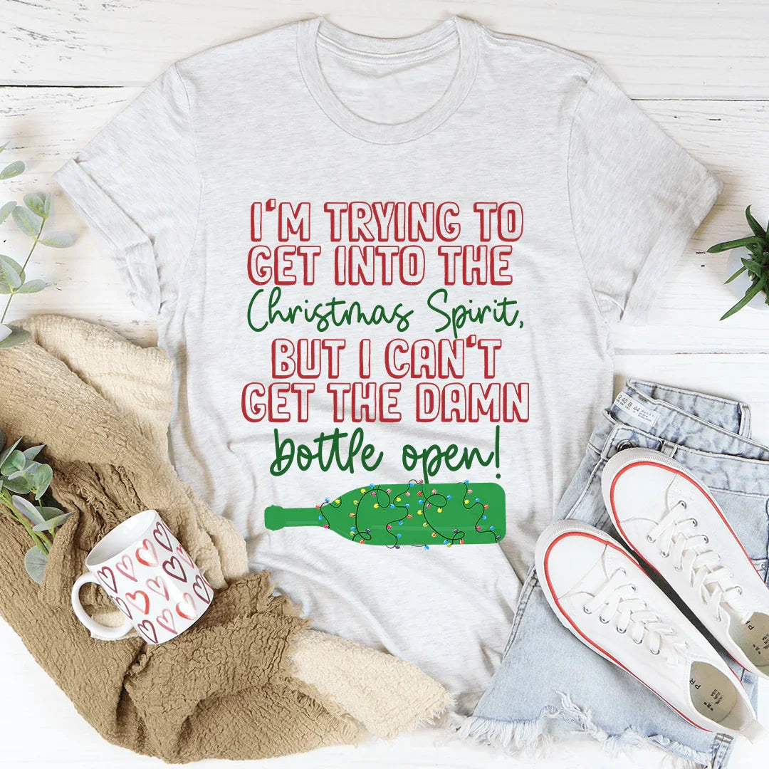 I'm Trying To Get Into The Christmas Spirit Tee - WonderingCloth