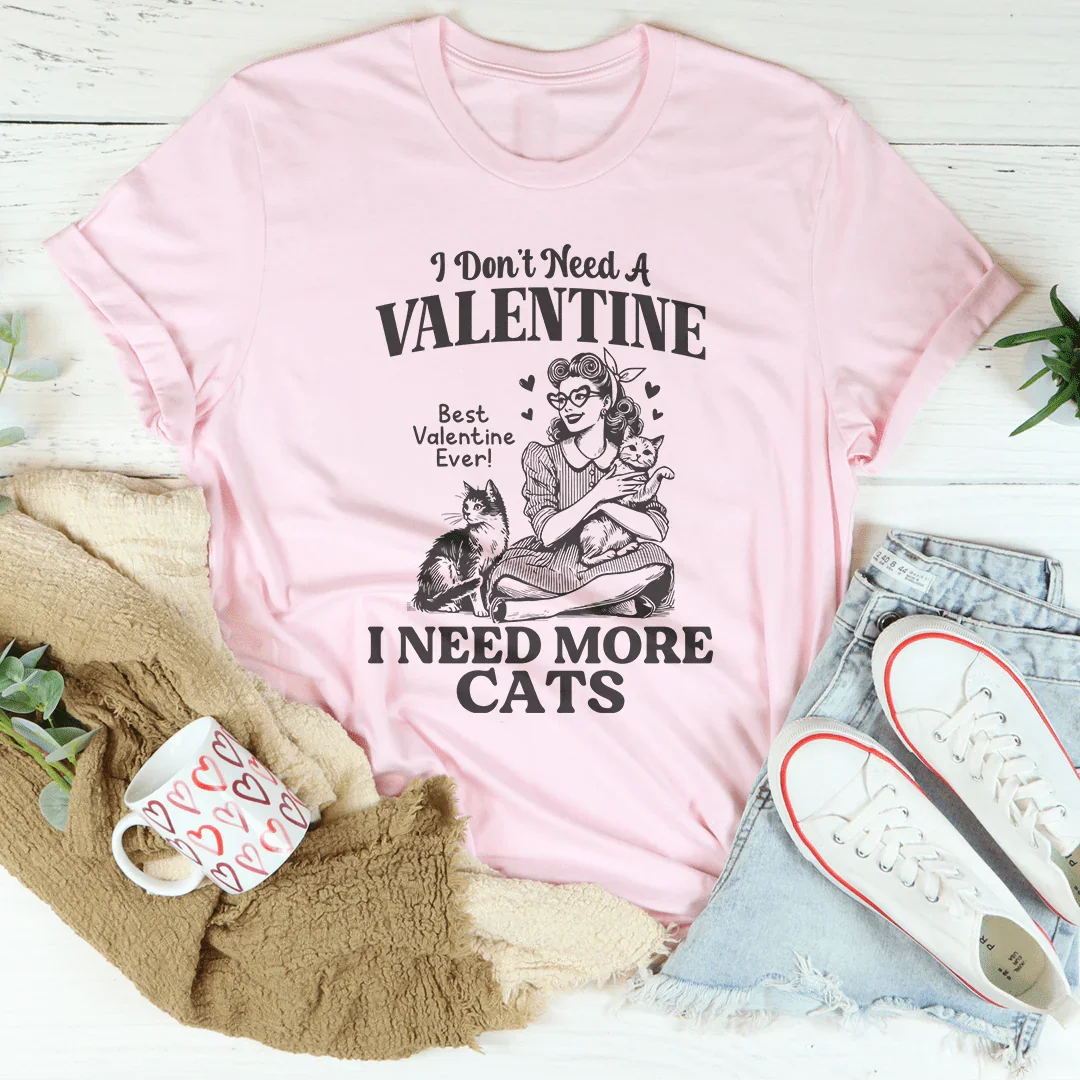 I  Need A More Cats Tee - WonderingCloth