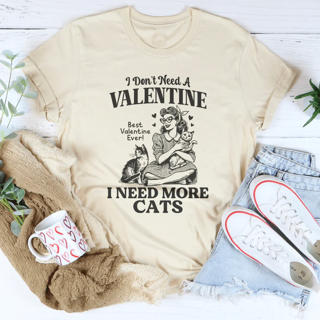I  Need A More Cats Tee - WonderingCloth