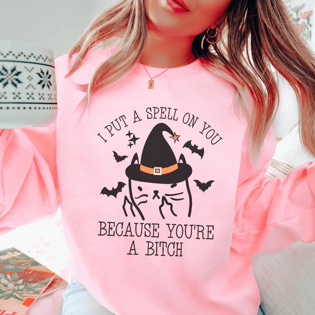I Put A Spell On You Sweatshirt - WonderingCloth