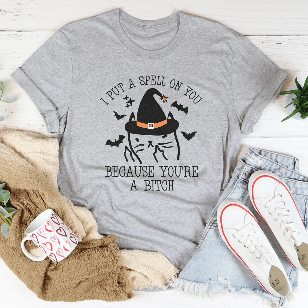 I Put A Spell On You Tee - WonderingCloth