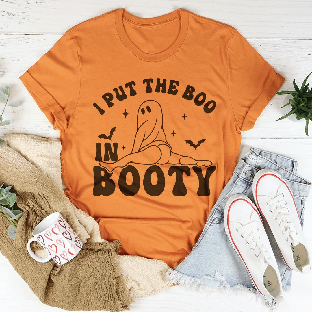 I Put The Boo In Booty Tee - WonderingCloth