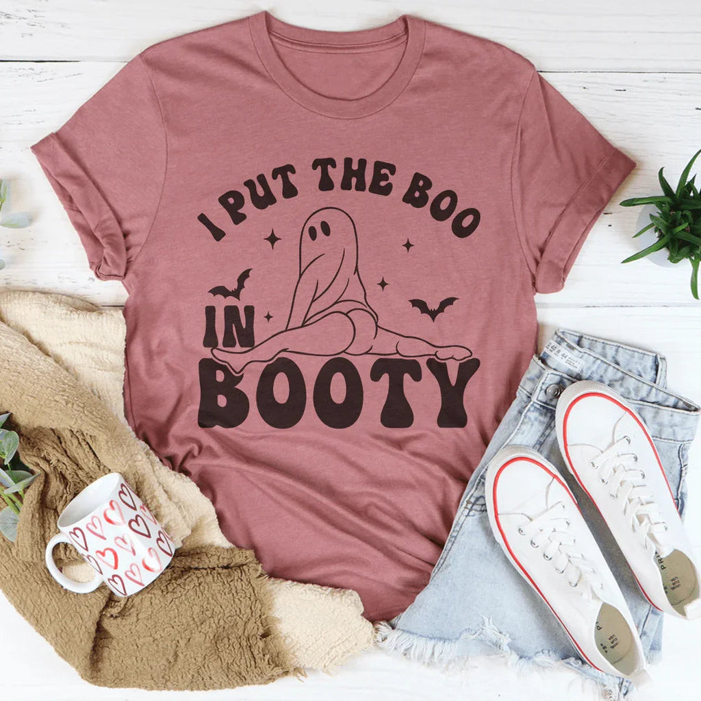 I Put The Boo In Booty Tee - WonderingCloth