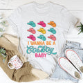 I Wanna Be A Cowboy Baby Tee - WonderingCloth