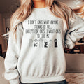 I Want Cats To Like Me Sweatshirt - WonderingCloth