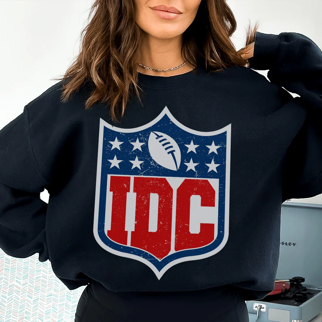 IDC Football Sweatshirt - WonderingCloth