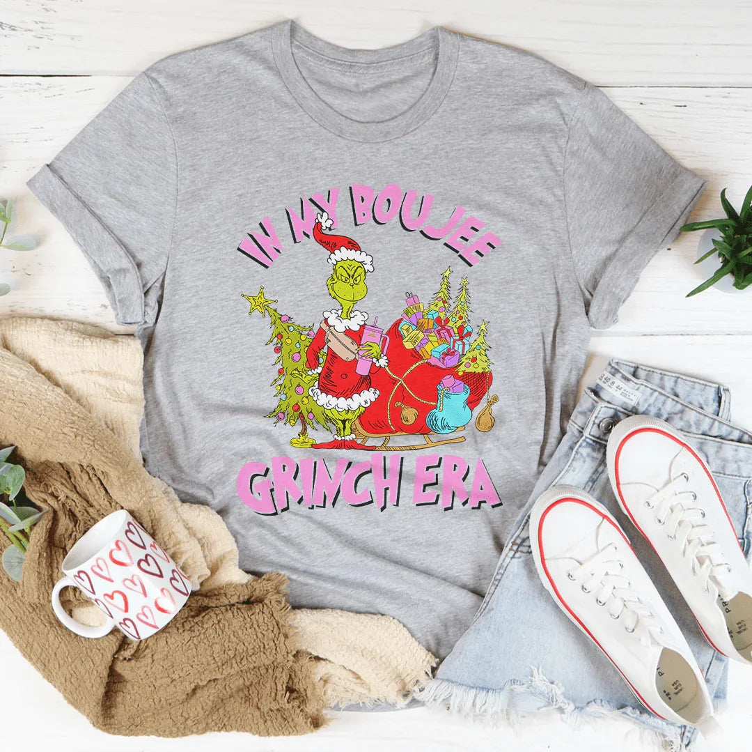 In My Boujee Grinch Era Tee - WonderingCloth
