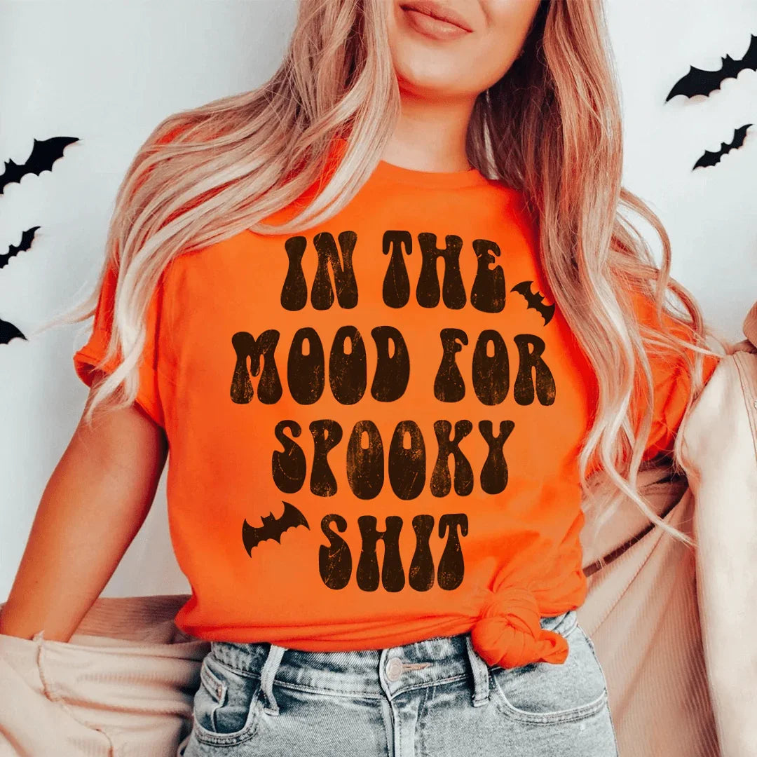 In The Mood Halloween Tee - WonderingCloth