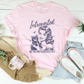 Introverted But Willing To Discuss Cats Tee - WonderingCloth