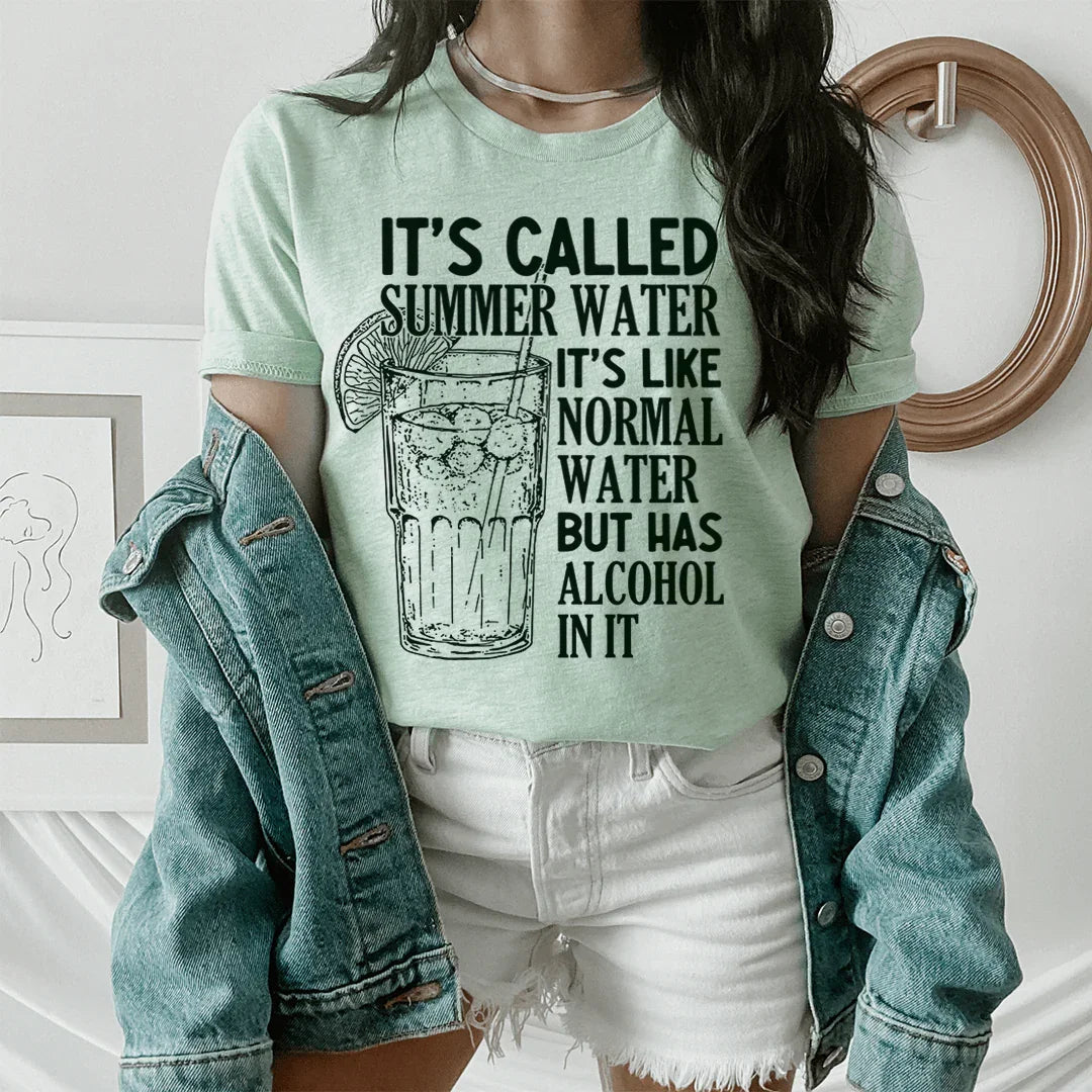 It's Called Summer Water Tee - WonderingCloth