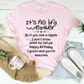 It's No Bra Weather Tee - WonderingCloth