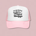 It's Not Alcohol It's My Emotional Support Trucker Hat - WonderingCloth