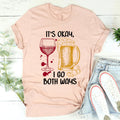 It's Ok I Go Both Ways Tee - WonderingCloth