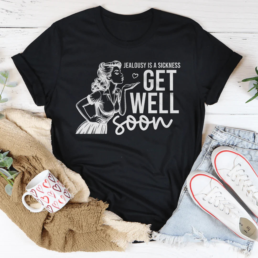 Jealousy Is A Sickness Get Well Soon Tee - WonderingCloth