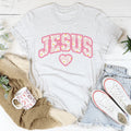 Jesus Floral Tee - WonderingCloth