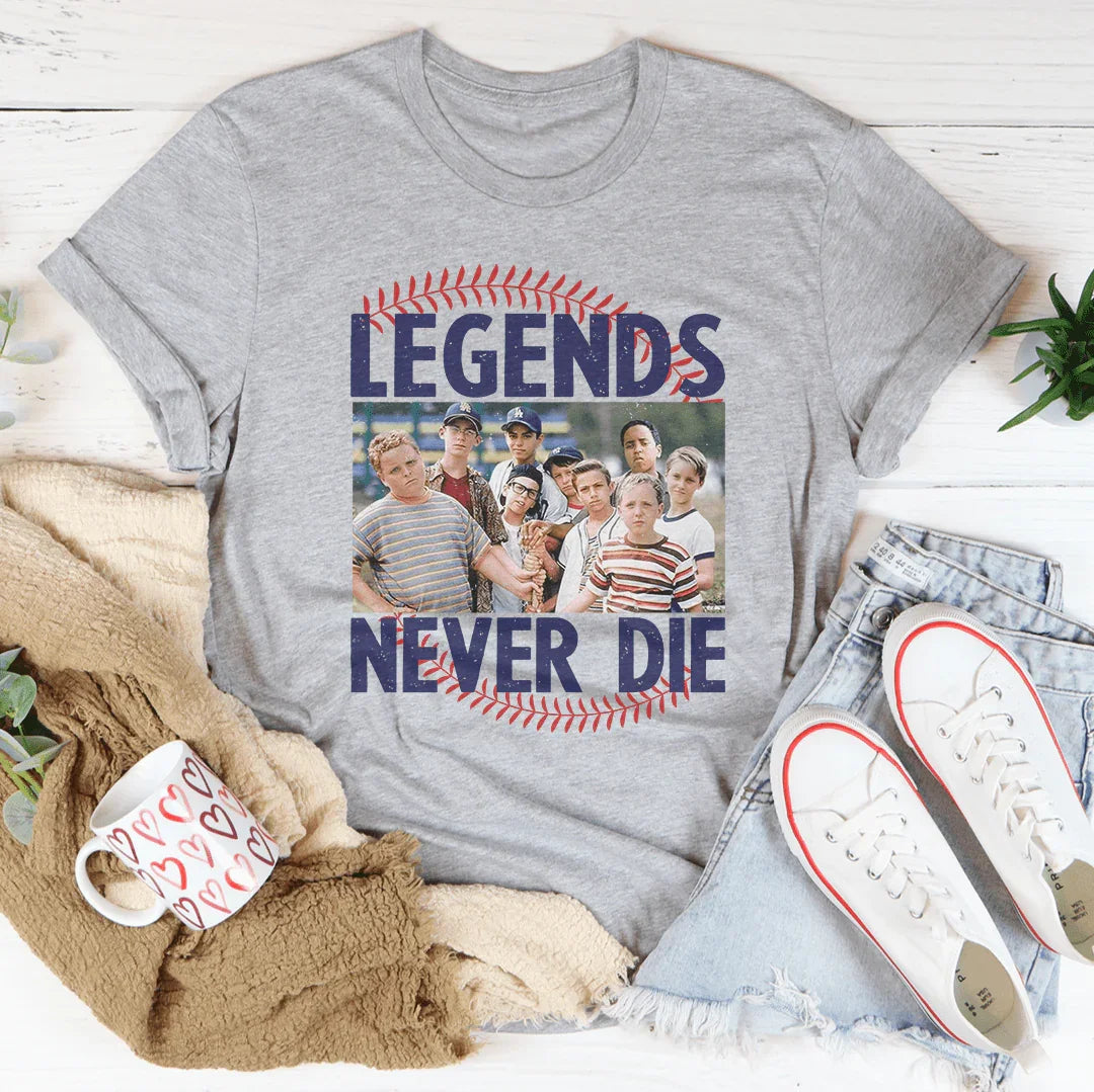 Legends Never Die Tee - WonderingCloth