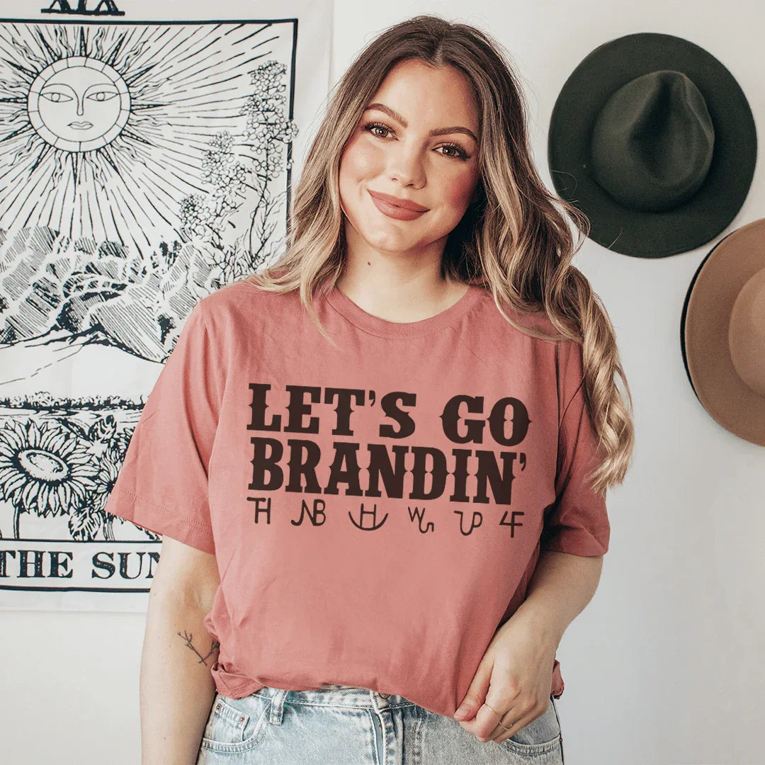 Let's Go Branding Tee - WonderingCloth