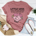 Little Miss I Don't Get Paid Enough To Deal With This Sh-t Tee - WonderingCloth