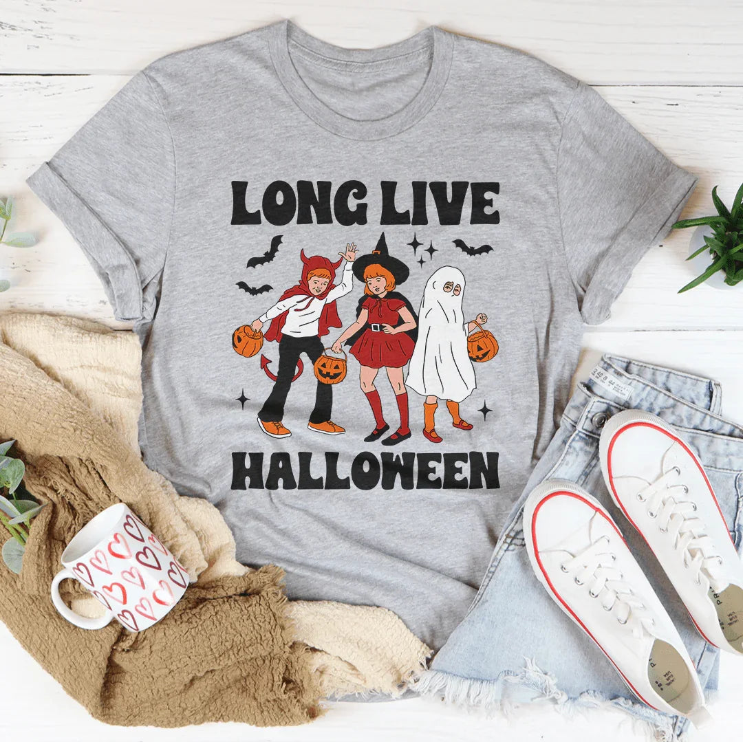 Long Live Halloween Tee - WonderingCloth