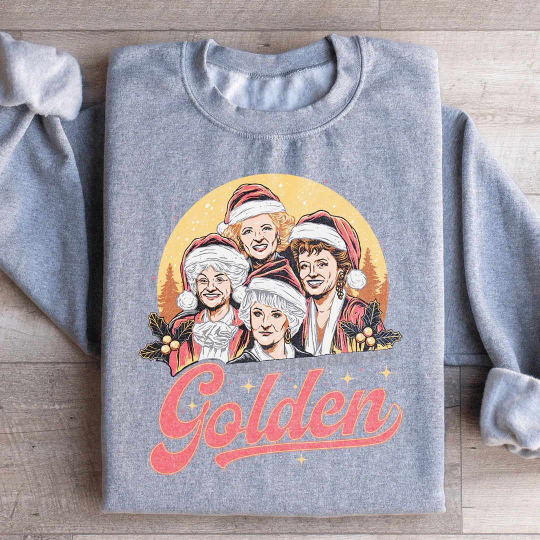Make The Holidays Golden Sweatshirt - WonderingCloth