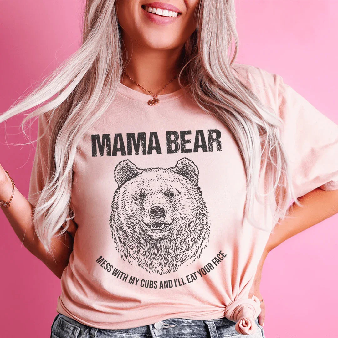 Mama Bear Tee - WonderingCloth