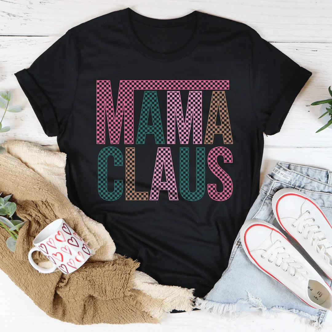 Mama Claus Tee - WonderingCloth