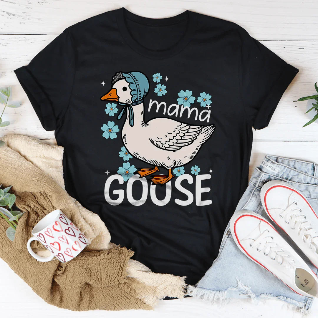 Mama Goose Tee - WonderingCloth
