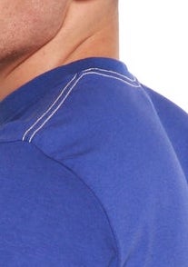Clearance Men's Bamboo Viscose Long Sleeve Contrast Stitch T-Shirt - WonderingCloth