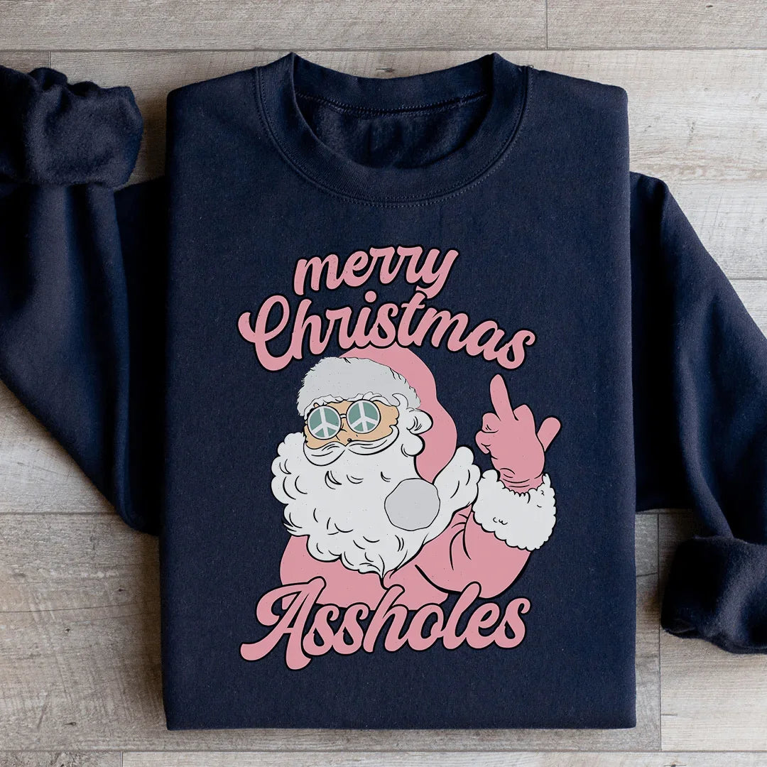 Merry Christmas A sholes Sweatshirt - WonderingCloth