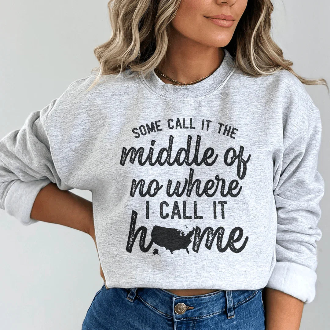 Middle Of No Where Sweatshirt - WonderingCloth