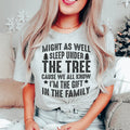 Might As Well Sleep Under The Tree Christmas Tee - WonderingCloth