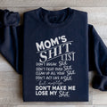Mom's List Sweatshirt - WonderingCloth