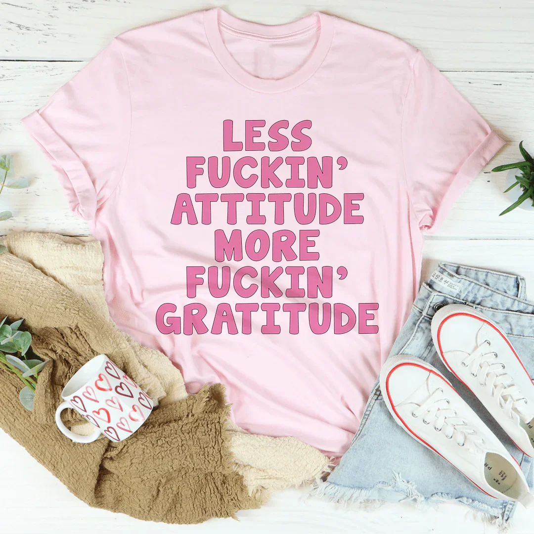More Gratitude Tee - WonderingCloth