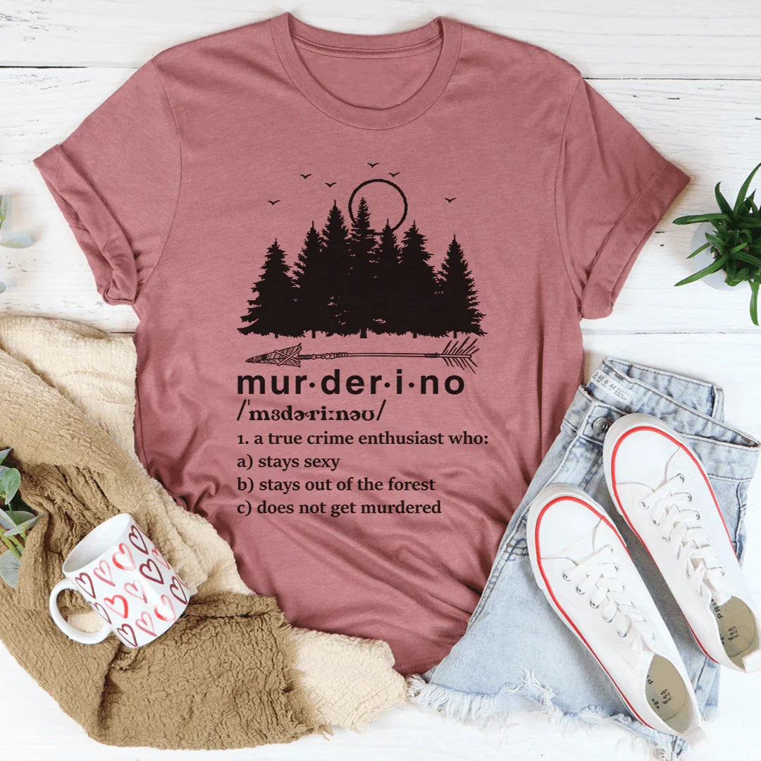 Murderino Noun Tee - WonderingCloth