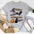 My Hat My Bat My Pumpkin And My Cat Tee - WonderingCloth