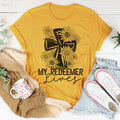 My Redeemer Lives Tee - WonderingCloth